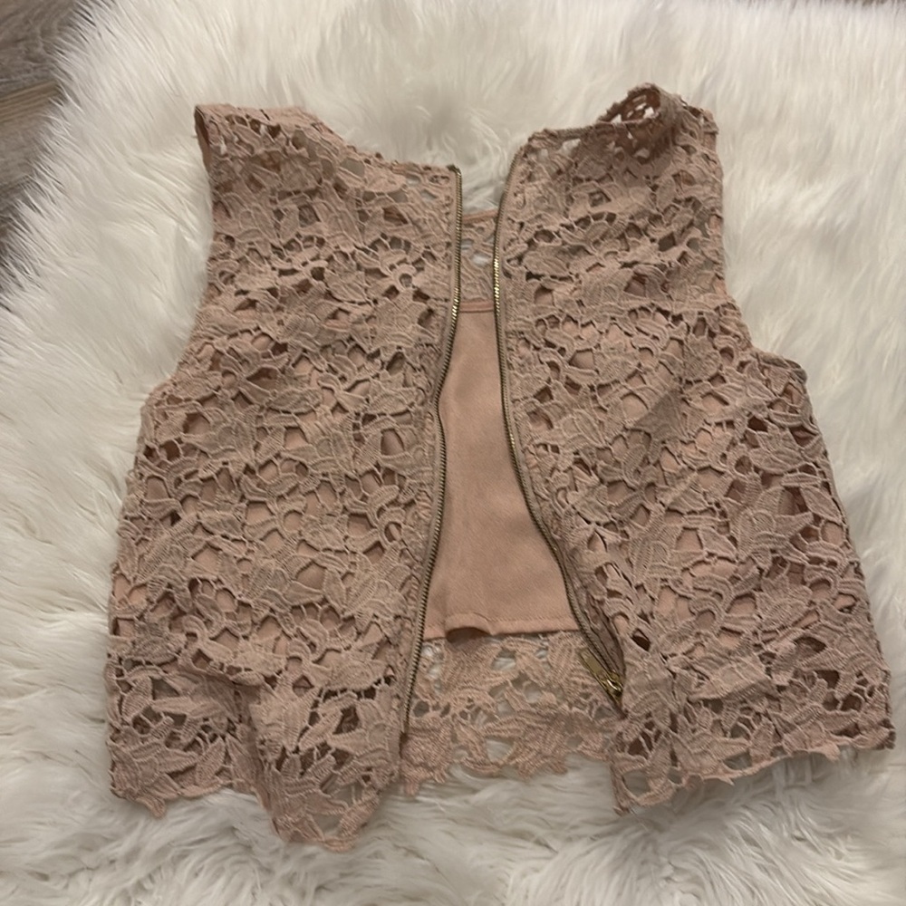 Dusty rose top - Picture 4 of 5